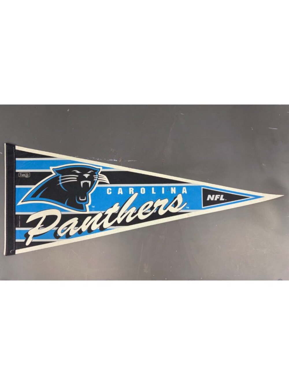 Vintage 90’s NFL Carolina Panthers pennant